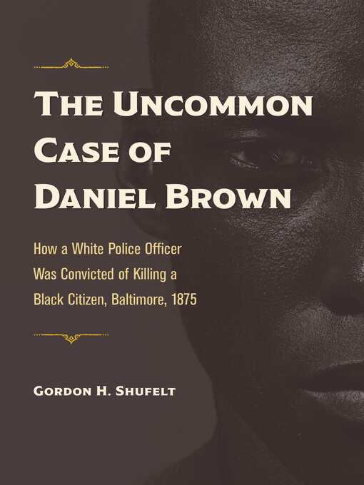 Cover image for The Uncommon Case of Daniel Brown